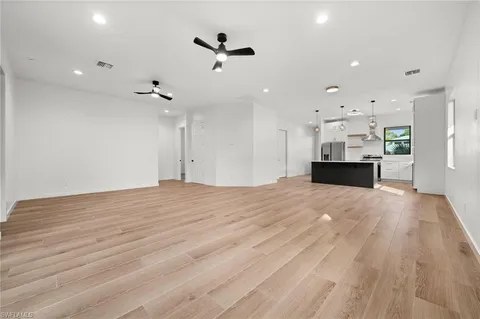Ceiling fan in Naples home
